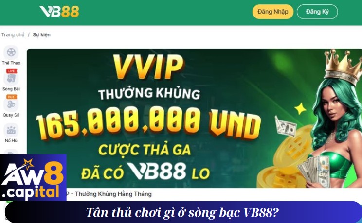Tân thủ chơi gì ở sòng bạc VB88?